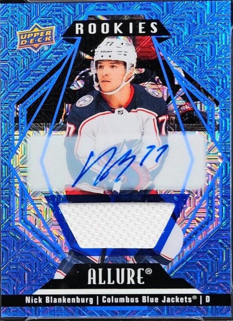 Nick Blankenburg [Blue Line Autograph Jersey] #132