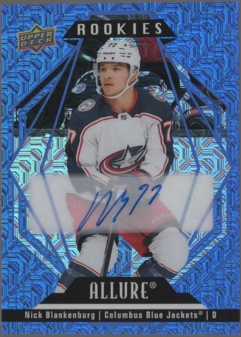 Nick Blankenburg [Blue Line Autograph] #132