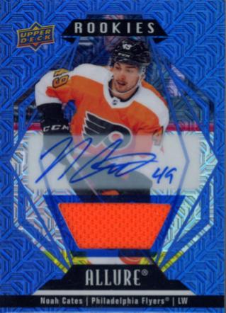 Noah Cates [Blue Line Autograph Jersey] #135