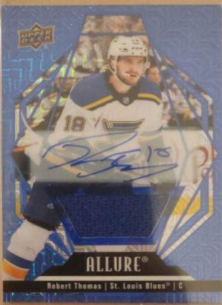 Robert Thomas [Blue Line Autograph Jersey] #82