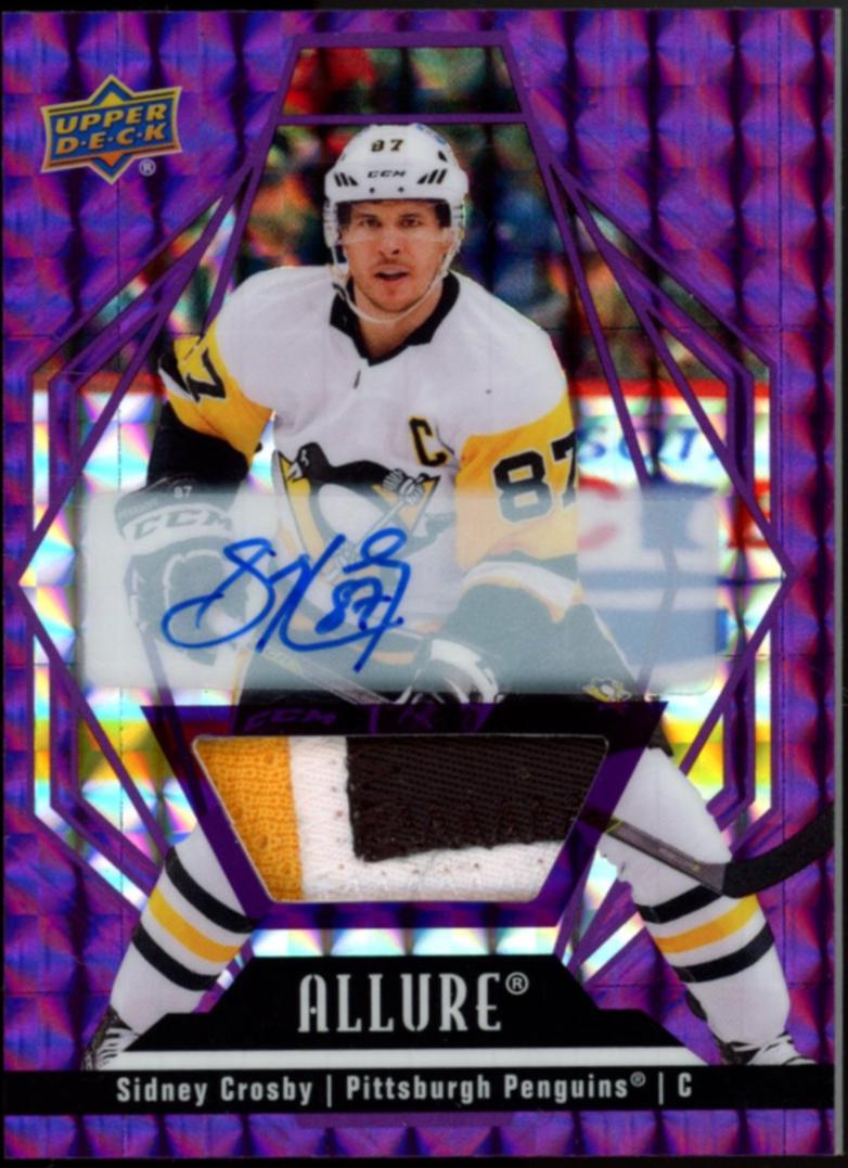 Sidney Crosby [Purple Diamond Autograph Patch] #84