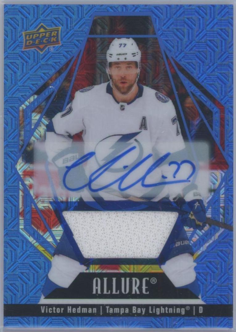Victor Hedman [Blue Line Autograph Jersey] #22