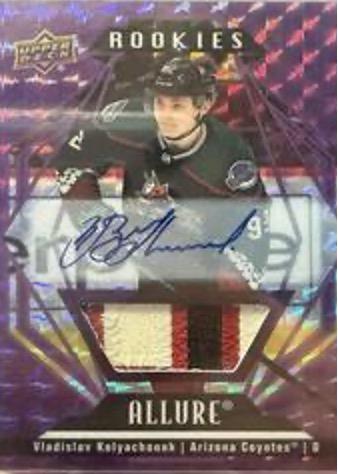 Vladislav Kolyachonok [Purple Diamond Autograph Patch] #136