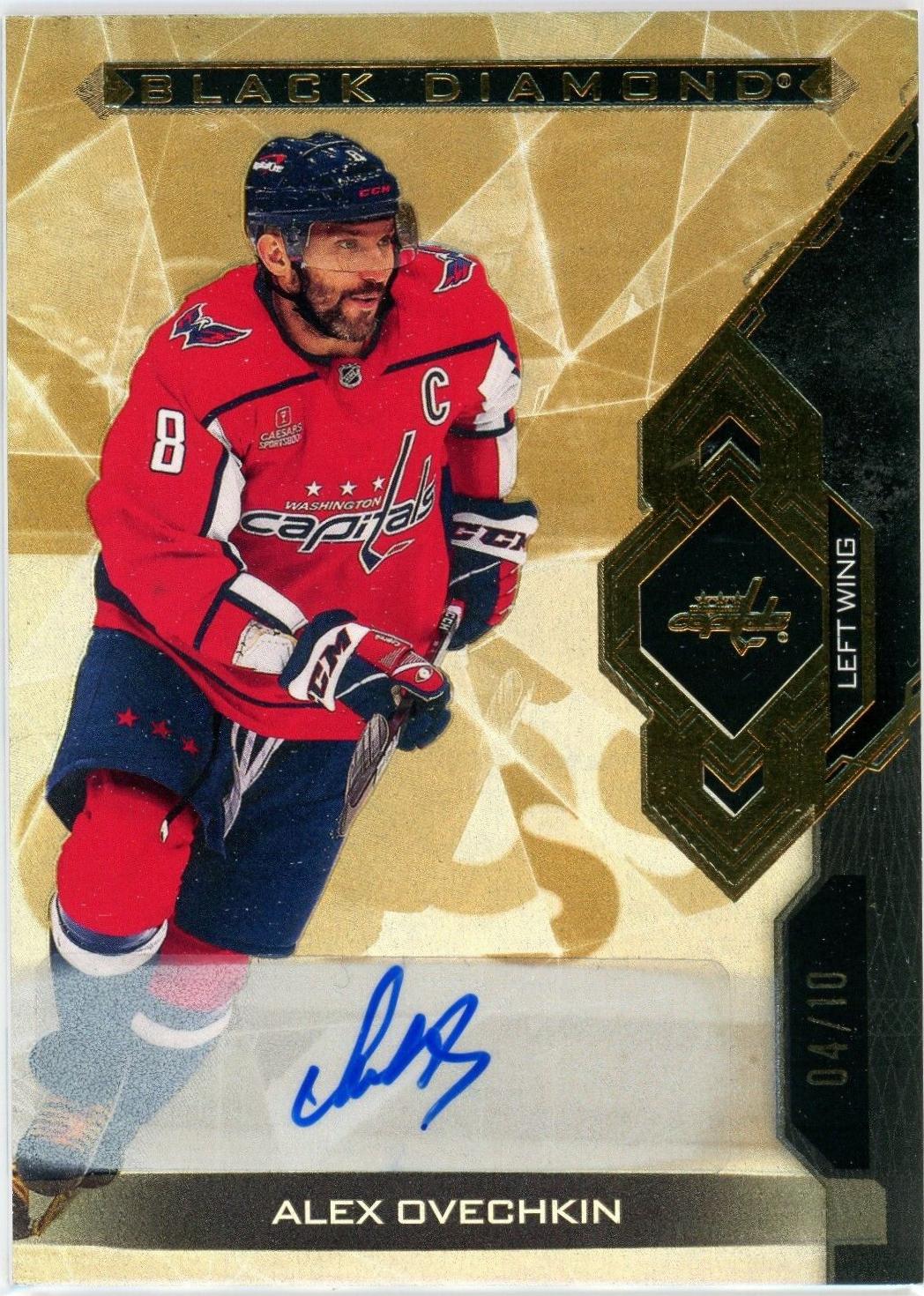 Alex Ovechkin [Pure Black Autograph] #BDB-AO