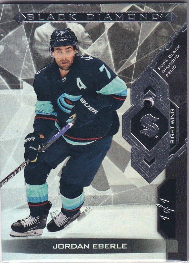 Jordan Eberle [Pure Black Relics] #BDB-JE