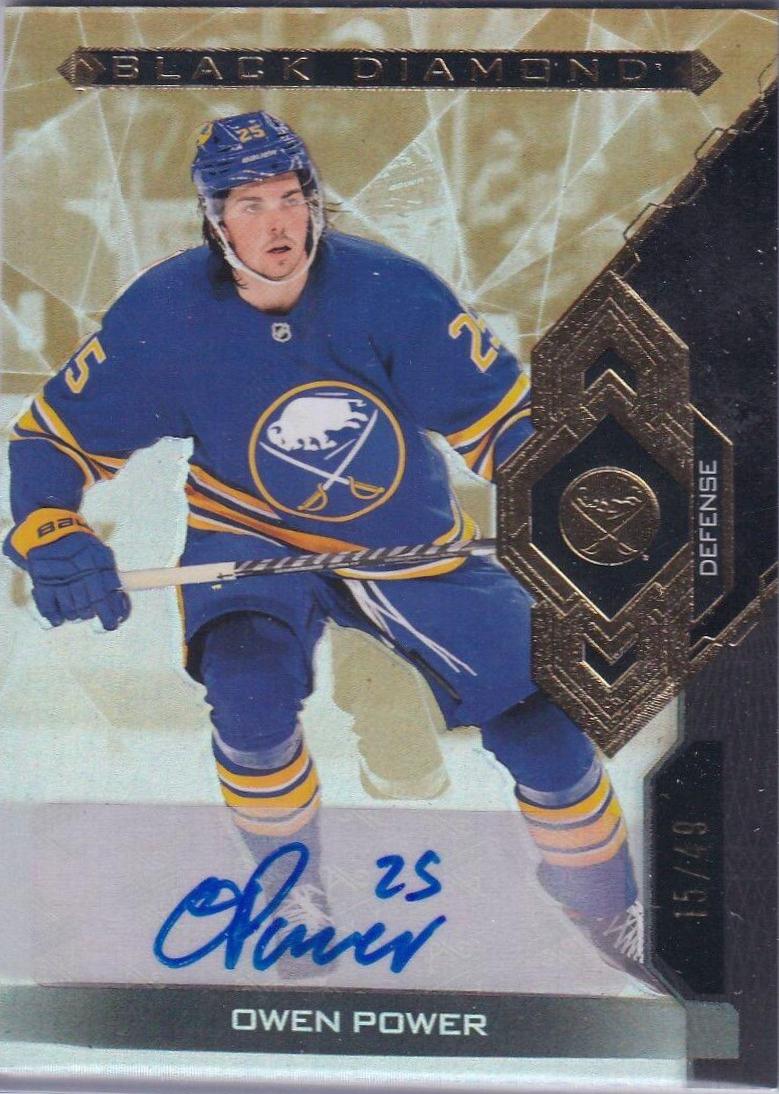 Owen Power [Pure Black Autograph] #BDB-OP