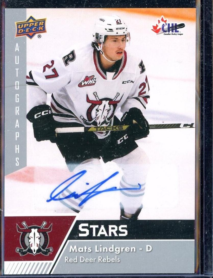 Mats Lindgren [Autograph] #348