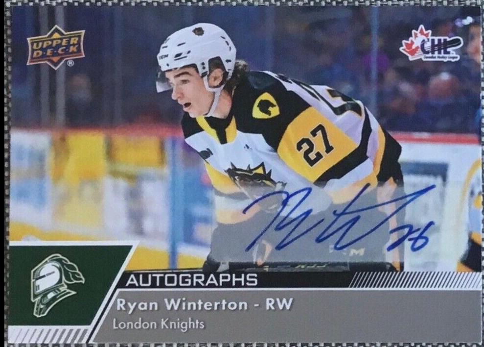 Ryan Winterton [Autograph] #89