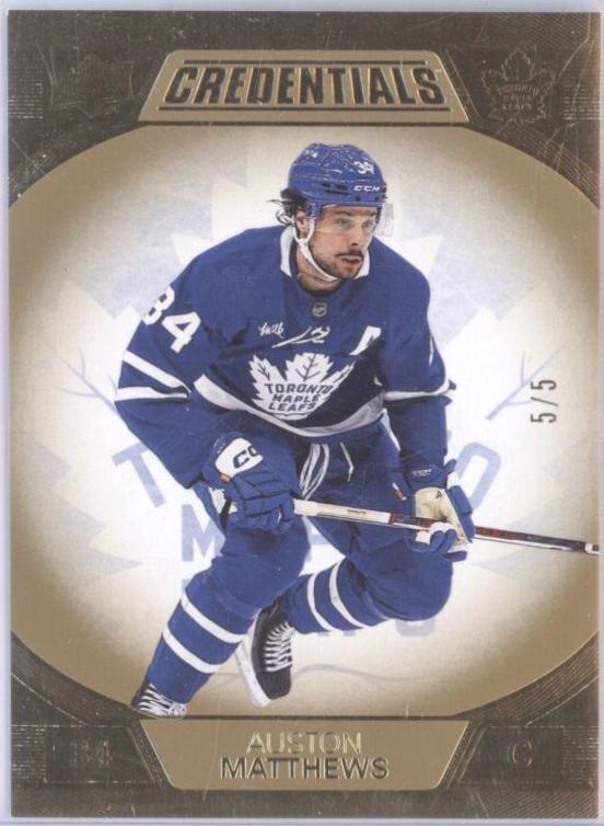 Auston Matthews [Gold] #81
