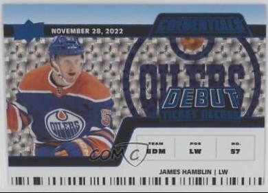 James Hamblin [Blue Horizontal Debut Ticket Access] #136