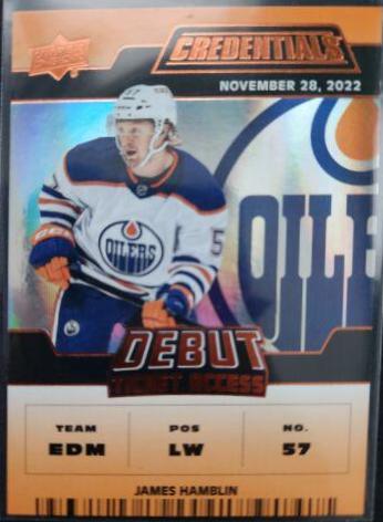 James Hamblin [Orange Horizontal Debut Ticket Access] #136