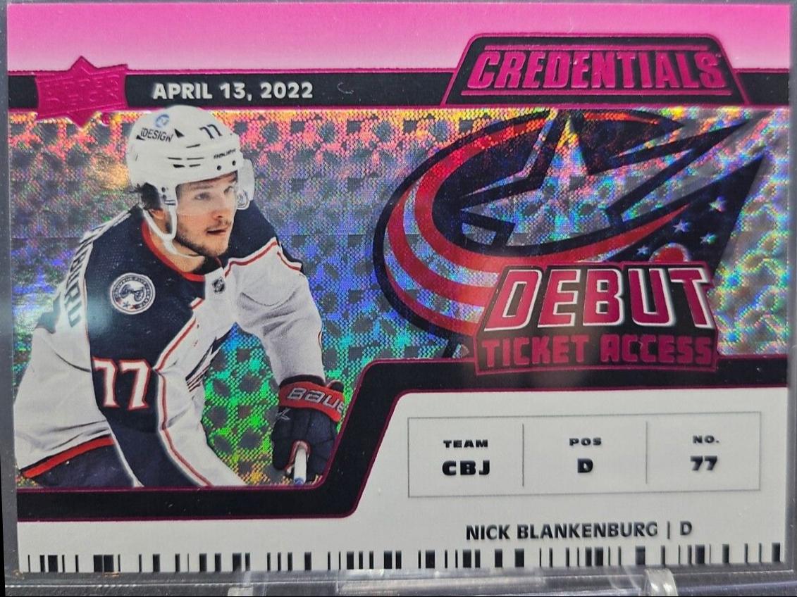 Nick Blankenburg [Pink Horizontal Debut Ticket Access] #119