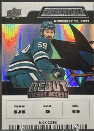 Nick Cicek [Horizontal Debut Ticket Access] #132