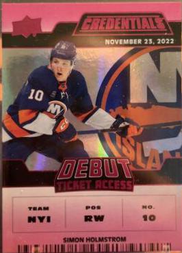 Simon Holmstrom [Pink Horizontal Debut Ticket Access] #172
