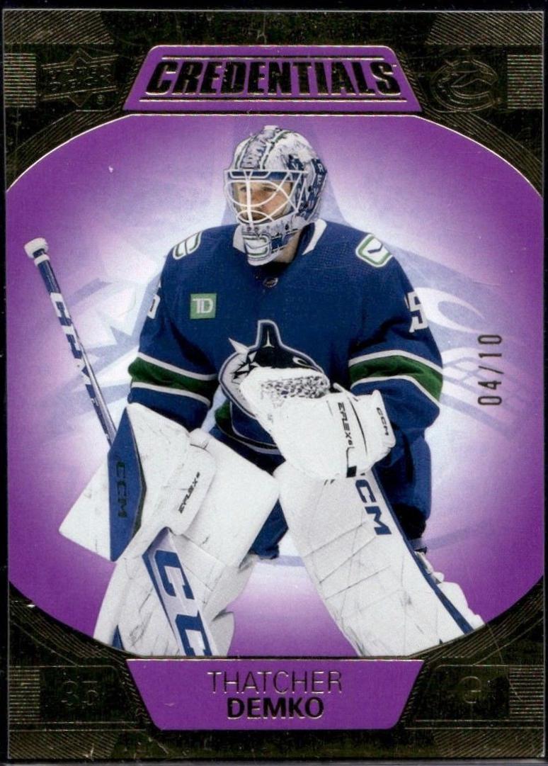 Thatcher Demko [Purple] #86
