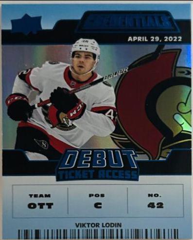 Viktor Lodin [Blue Horizontal Debut Ticket Access] #137