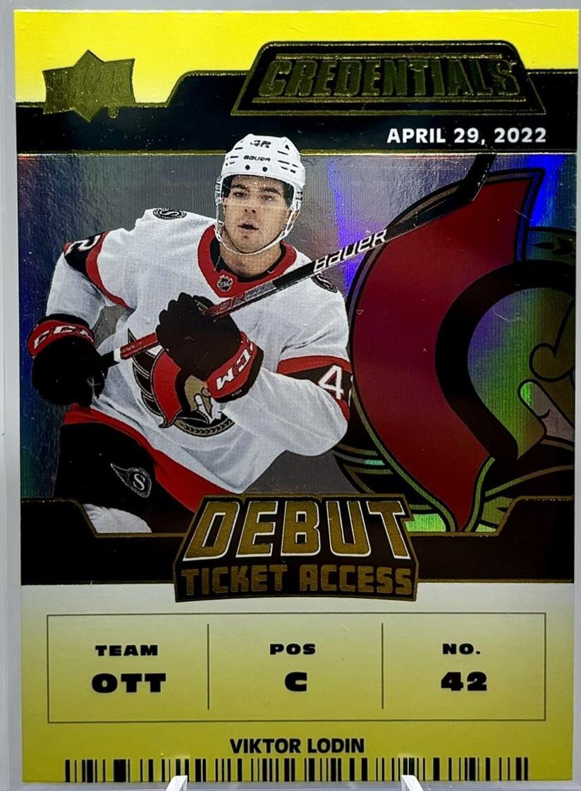 Viktor Lodin [Yellow Horizontal Debut Ticket Access] #137