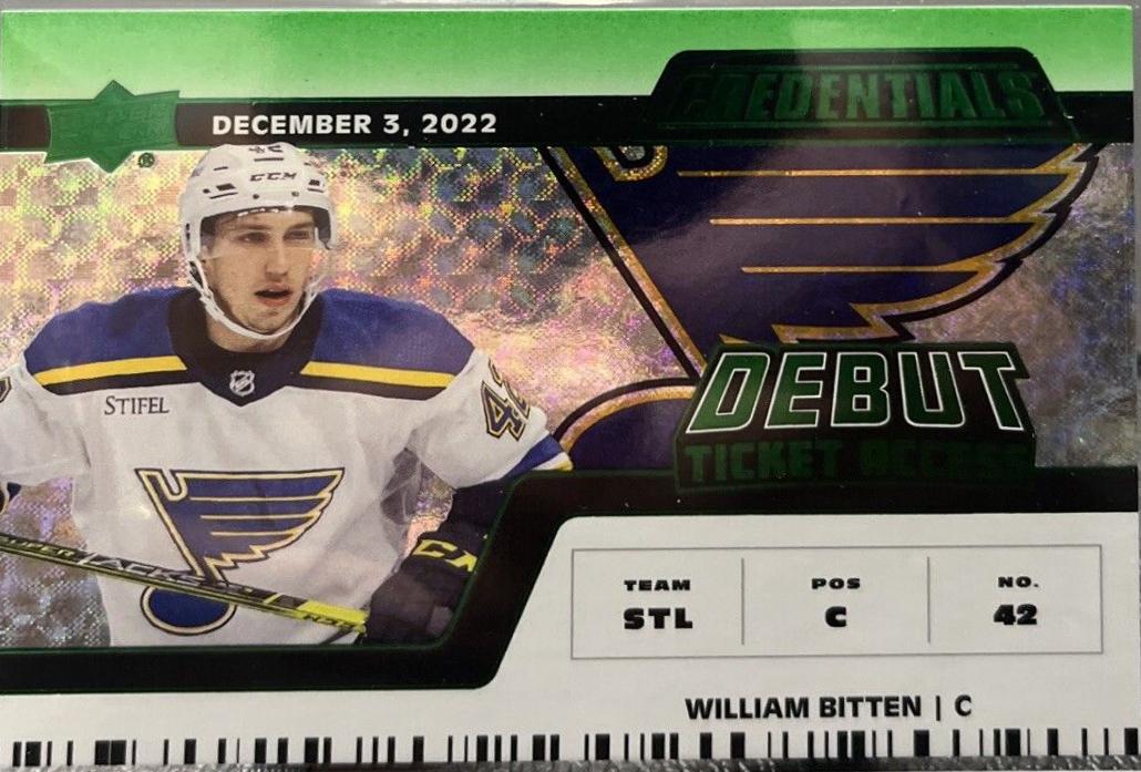 William Bitten [Green Horizontal Debut Ticket Access] #115