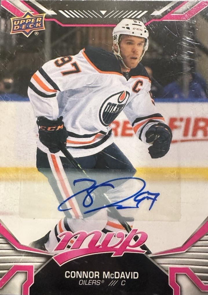 Connor McDavid [Magenta Autograph] #220