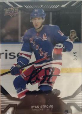 Ryan Strome [Super Script Black] #191