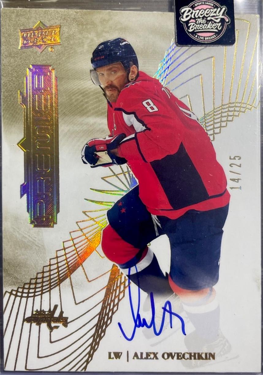 Alex Ovechkin [Autograph Gold] #1