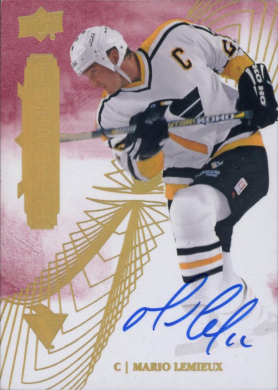 Mario Lemieux [Autograph Platinum] #95
