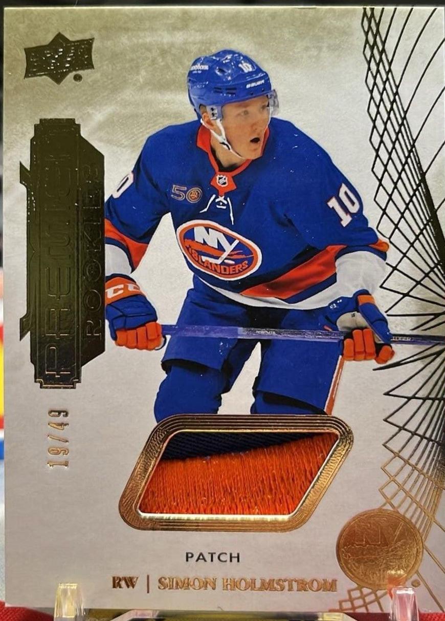 Simon Holmstrom [Premium Memorabilia] #144