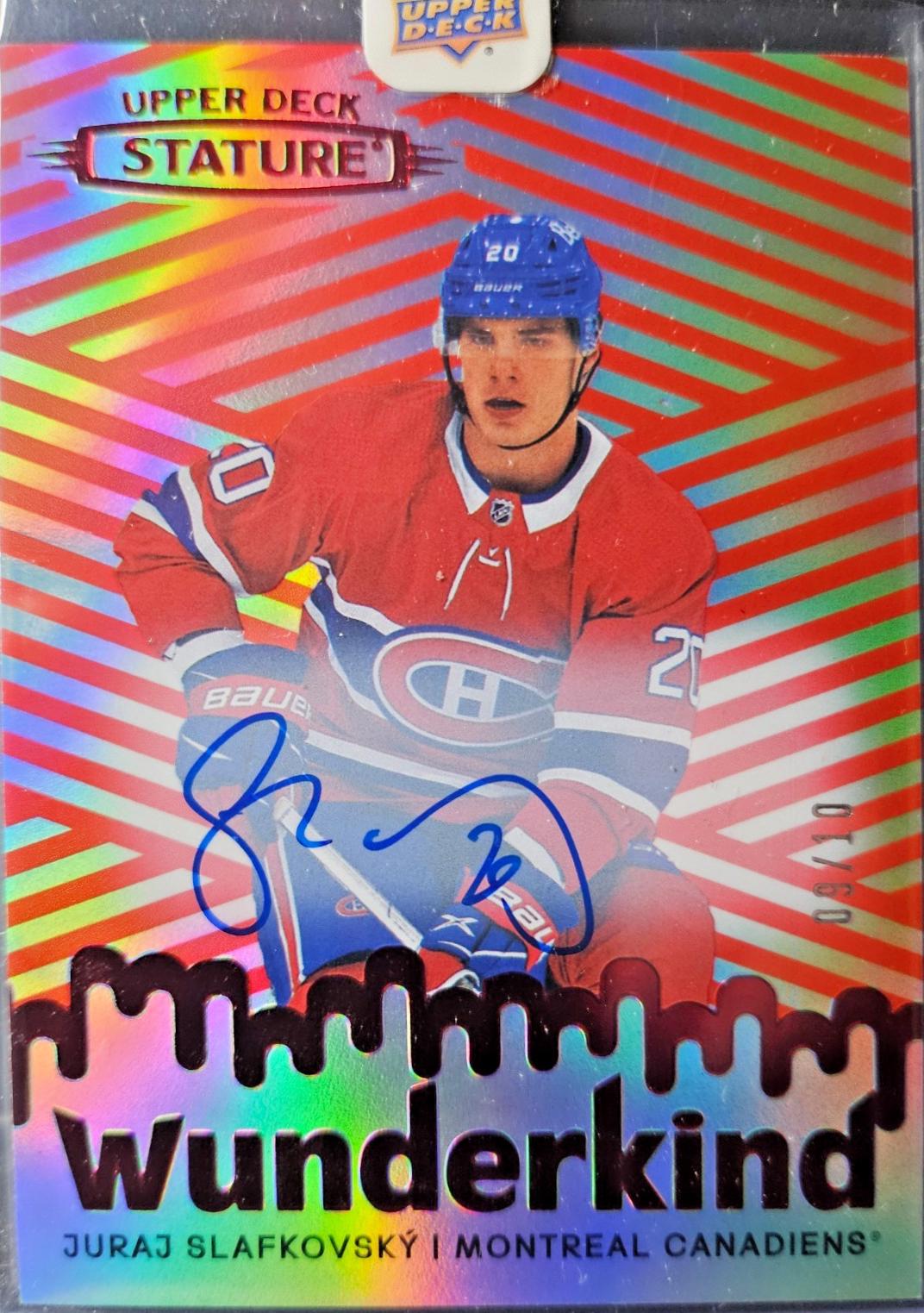 Juraj Slafkovsky [Autograph Red] #W-44