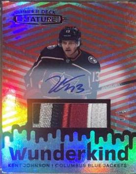 Kent Johnson [Autograph Patch Red] #W-10