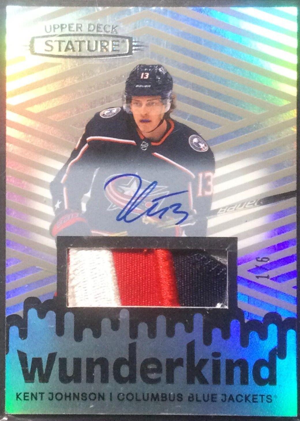 Kent Johnson [Autograph Patch] #W-10