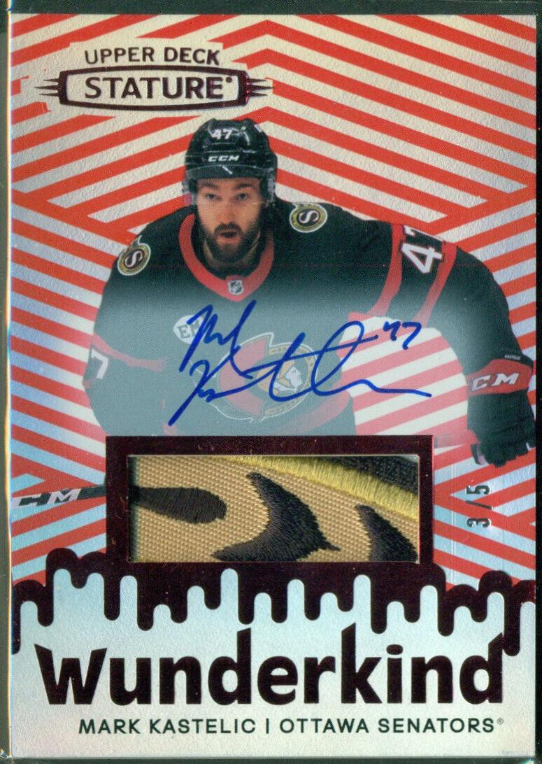 Mark Kastelic [Autograph Patch Red] #W-20