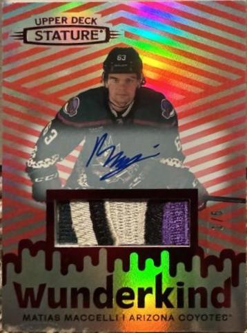 Matias Maccelli [Autograph Patch Red] #W-4