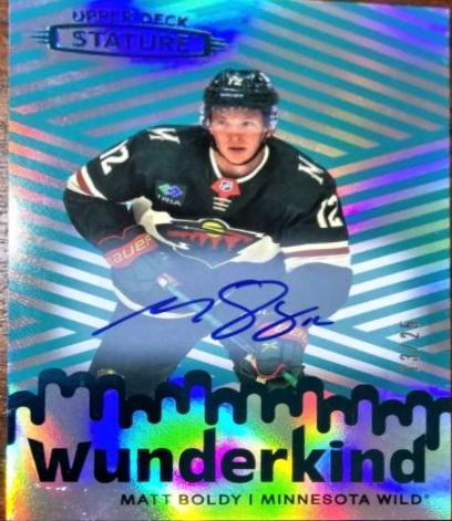 Matt Boldy [Autograph Green] #W-17