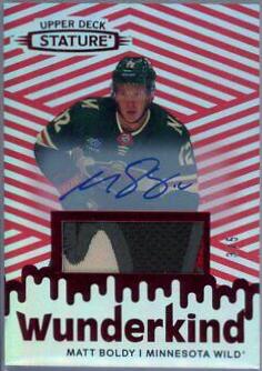 Matt Boldy [Autograph Patch Red] #W-17