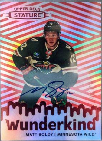Matt Boldy [Autograph Red] #W-17