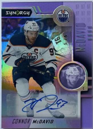 Connor McDavid [Purple Autograph] #50