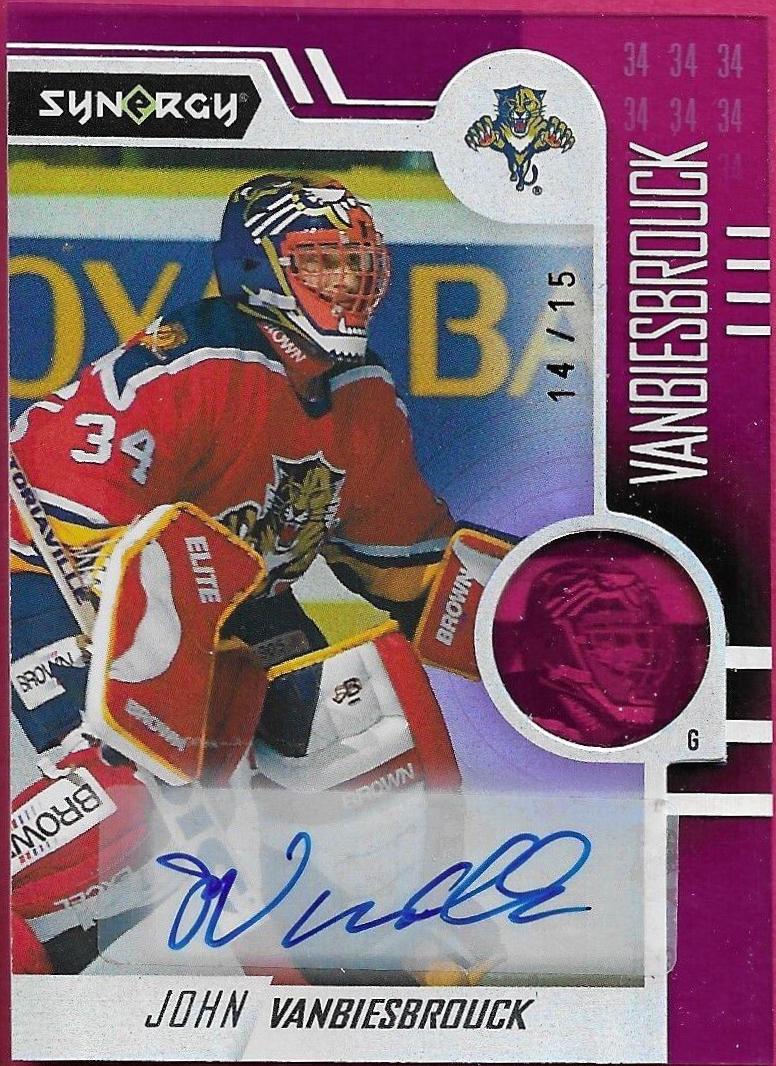 John Vanbiesbrouck [Purple Autograph] #65