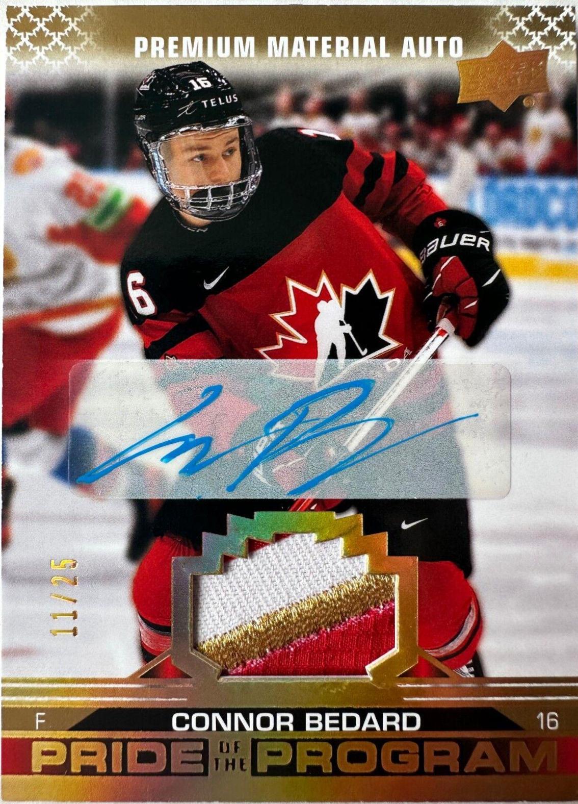 Connor Bedard [Autograph Patch] #78