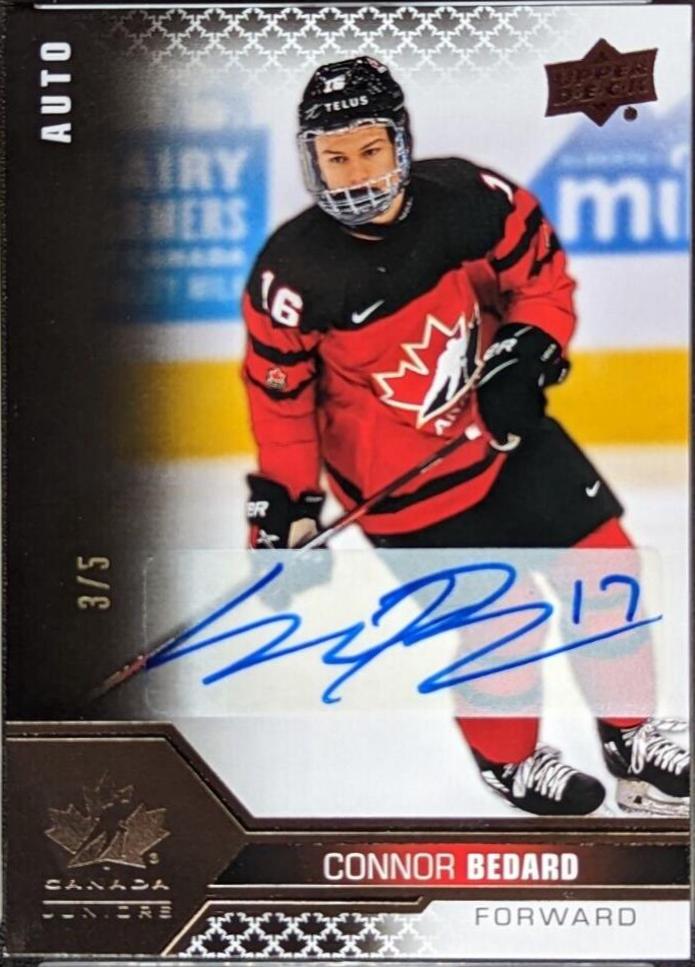 Connor Bedard [Black Signature] #2