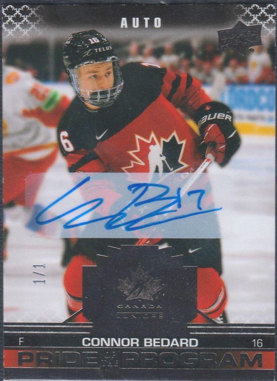 Connor Bedard [Signature] #78