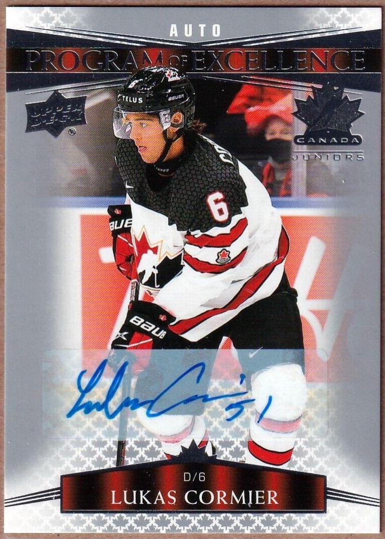 Lukas Cormier [Signature] #103