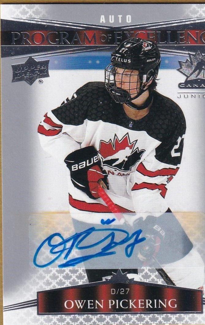 Owen Pickering [Signature] #127