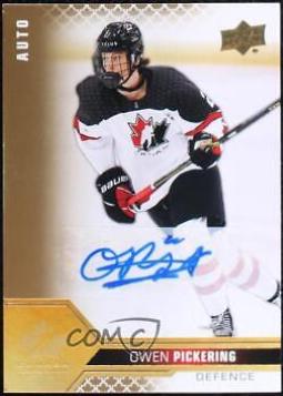 Owen Pickering [Signature] #37