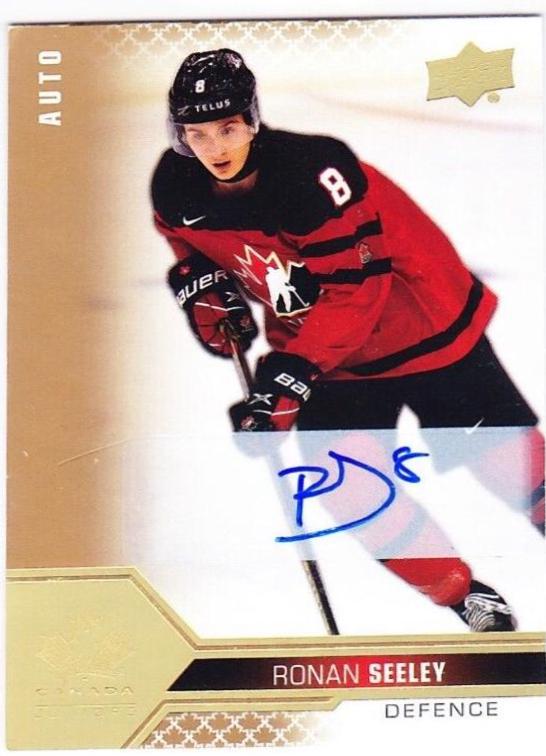 Ronan Seeley [Signature] #19