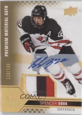 Spencer Sova [Autograph Patch] #36