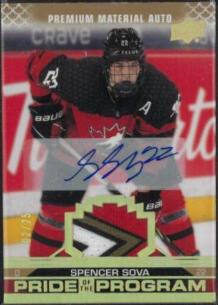 Spencer Sova [Autograph Patch] #87