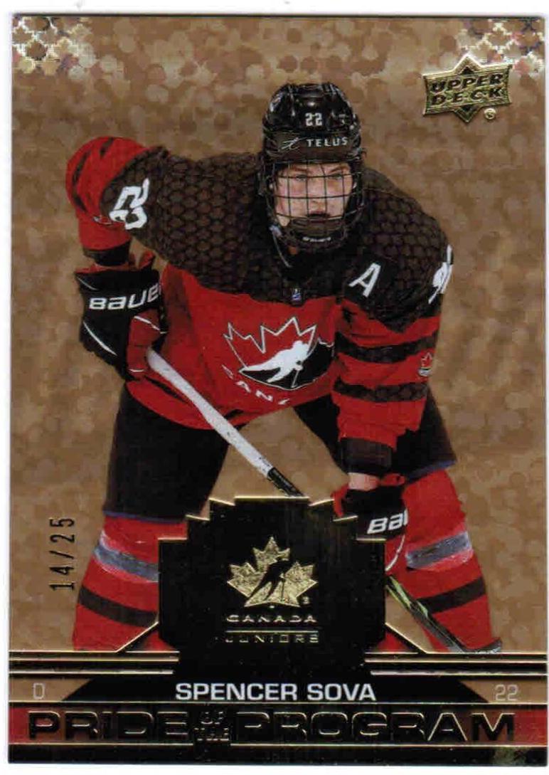 Spencer Sova [Gold Dots] #87