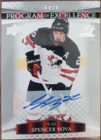 Spencer Sova [Signature] #137