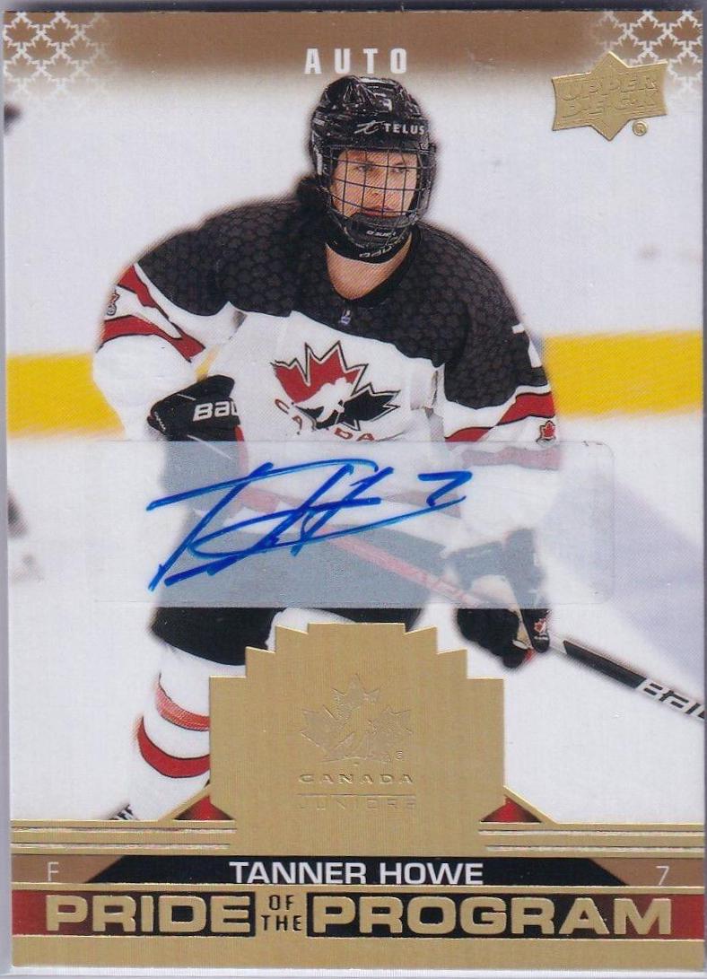 Tanner Howe [Signature] #84