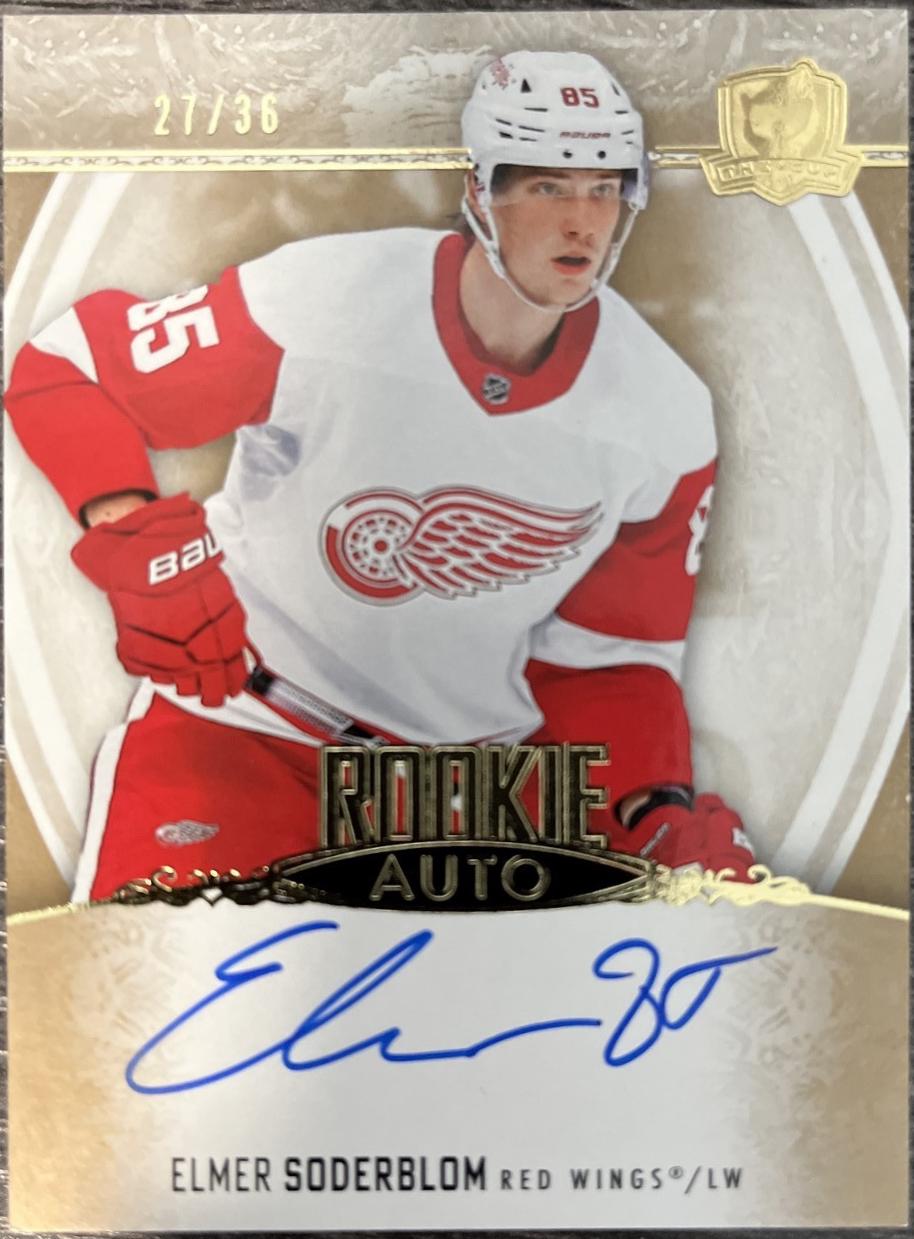 Elmer Soderblom [Gold Spectrum Foil Autograph] #114